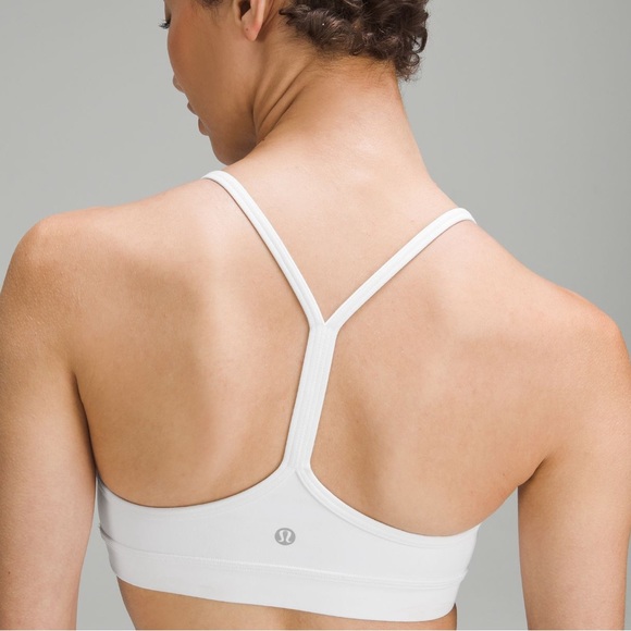 White Lululemon flow Y bra - Picture 2 of 5